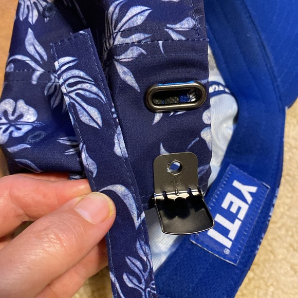 YETI baseball cap, hibiscus blue, OS - Picture 8 of 8